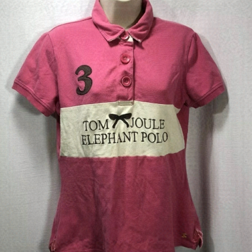 4/$35 Tom Joule elephant polo souvenir slim fit 10